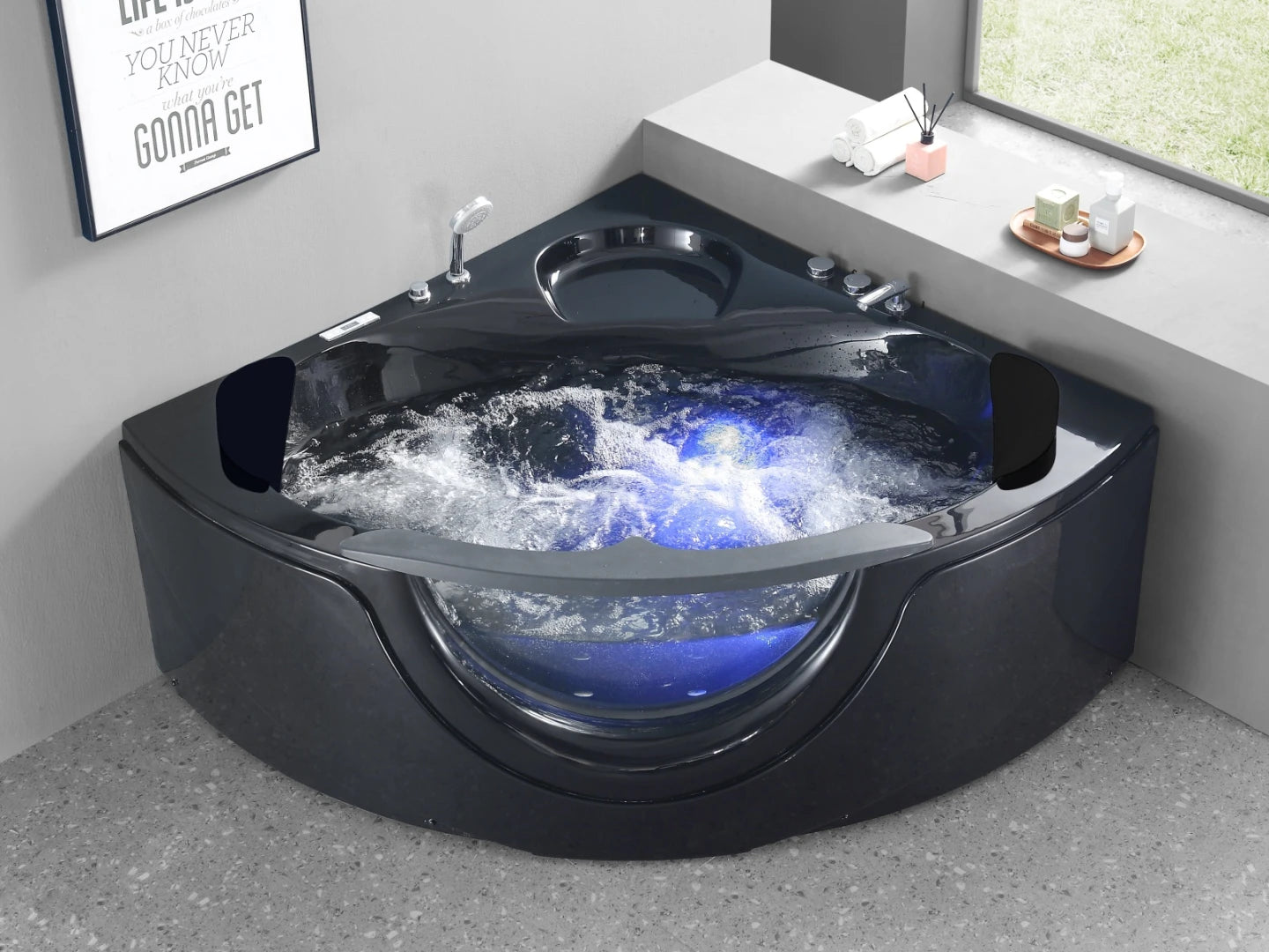 2 persoons opbouw massagebad - Pelve