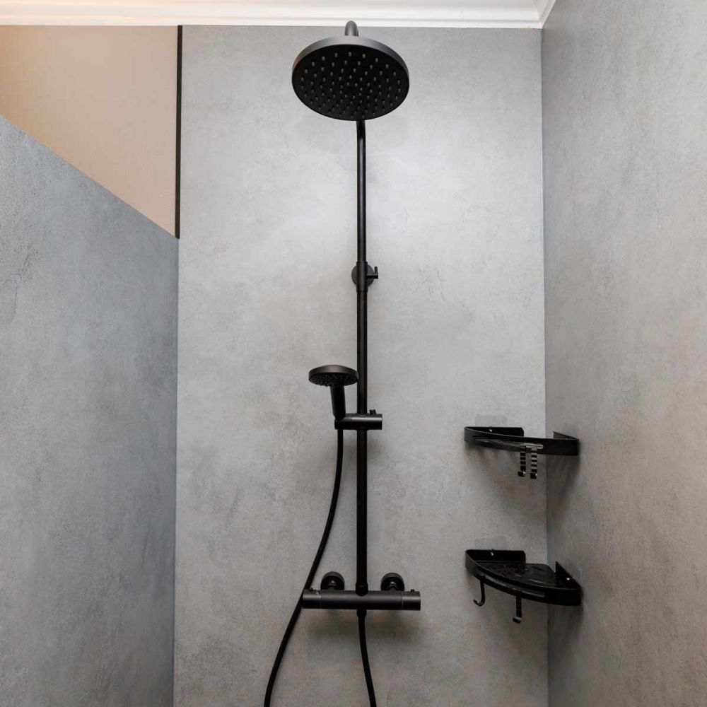 Wall panel Messina concrete grey, matt