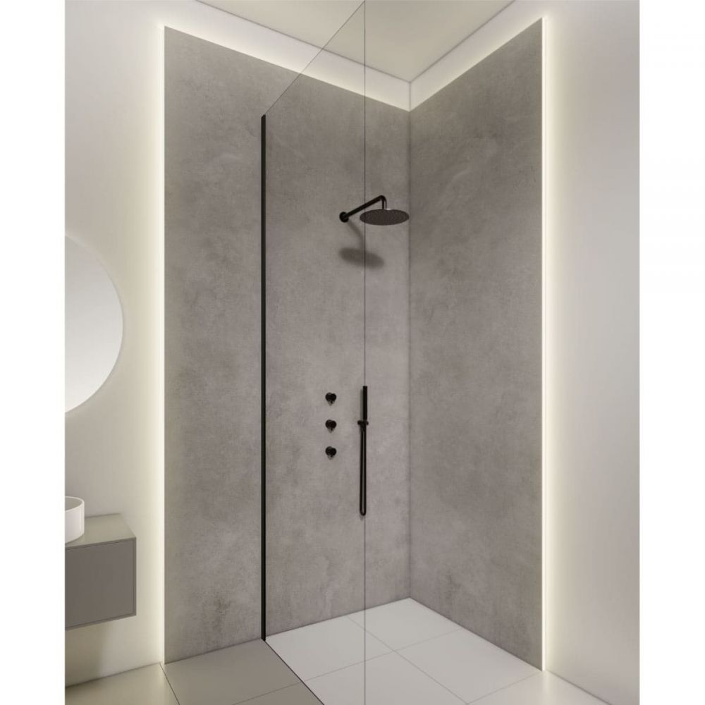 Wall panel Messina concrete grey, matt 