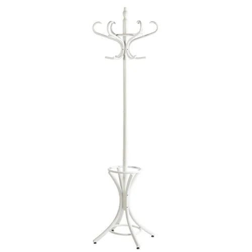V-Part Wooden Bistro Coat Rack White 