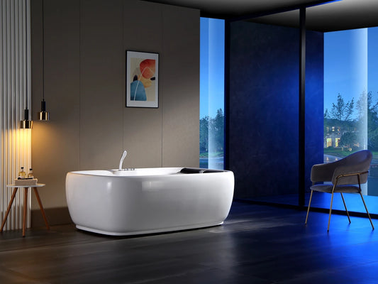 2 persoons vrijstaand massagebad - Malet