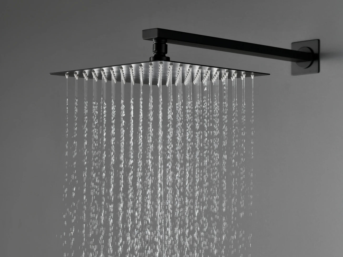 Built-in rain shower set - Digital display - Dunlin