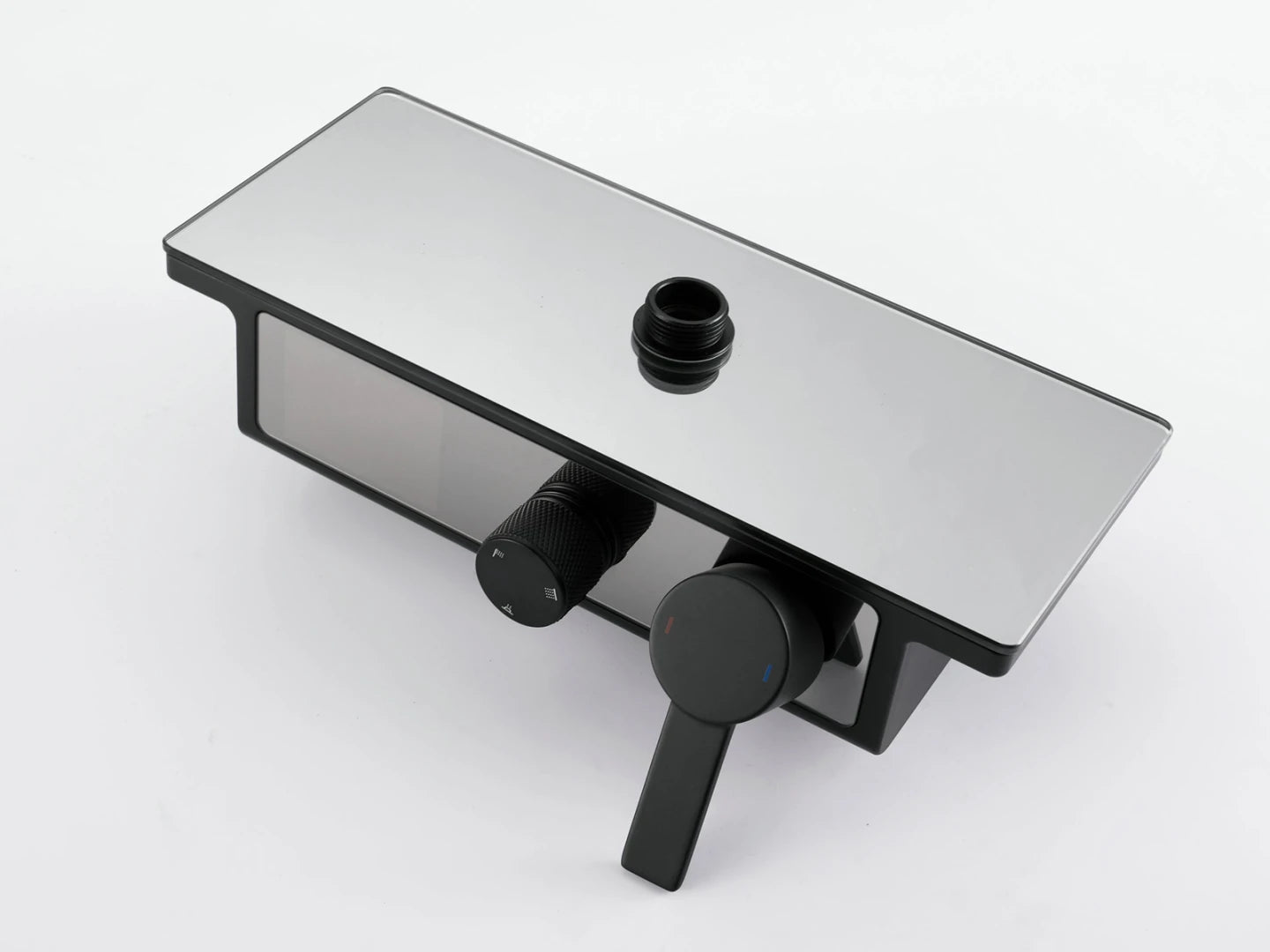 Surface mounted rain shower set - Digital display - Lari
