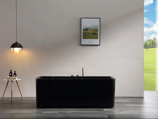 Vrijstaand massagebad - Blanco