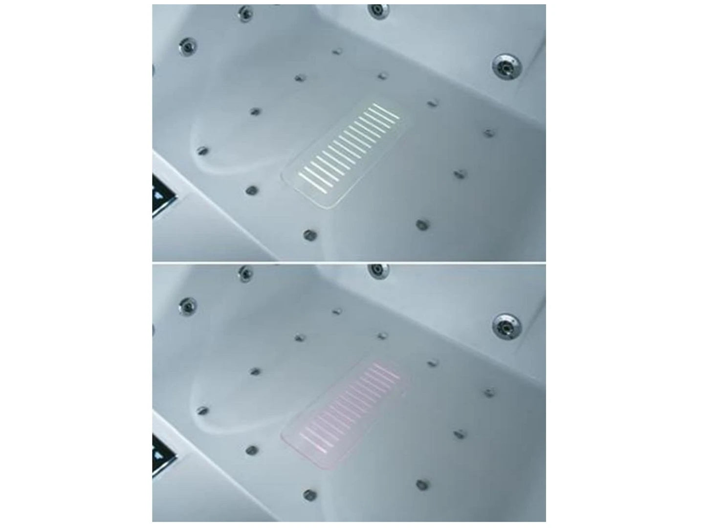 2 person built-in massage bath - Copper