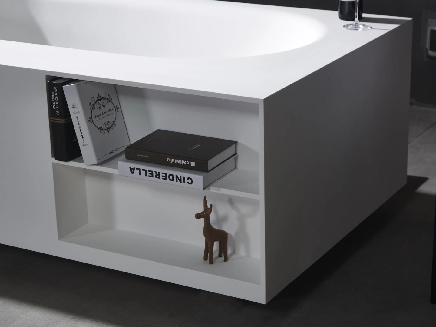 Vrijstaand bad - Solid surface - Felix