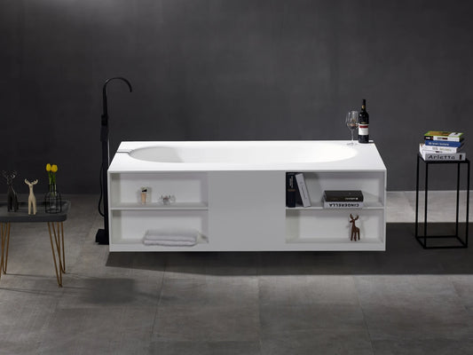 Vrijstaand bad - Solid surface - Felix