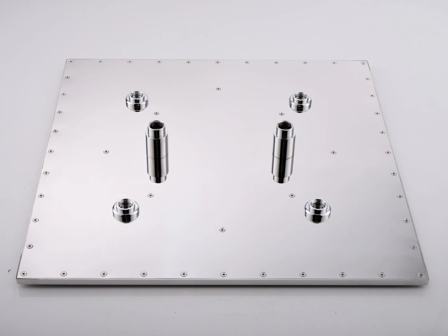 Thermostatic built-in rain shower set - Ibex