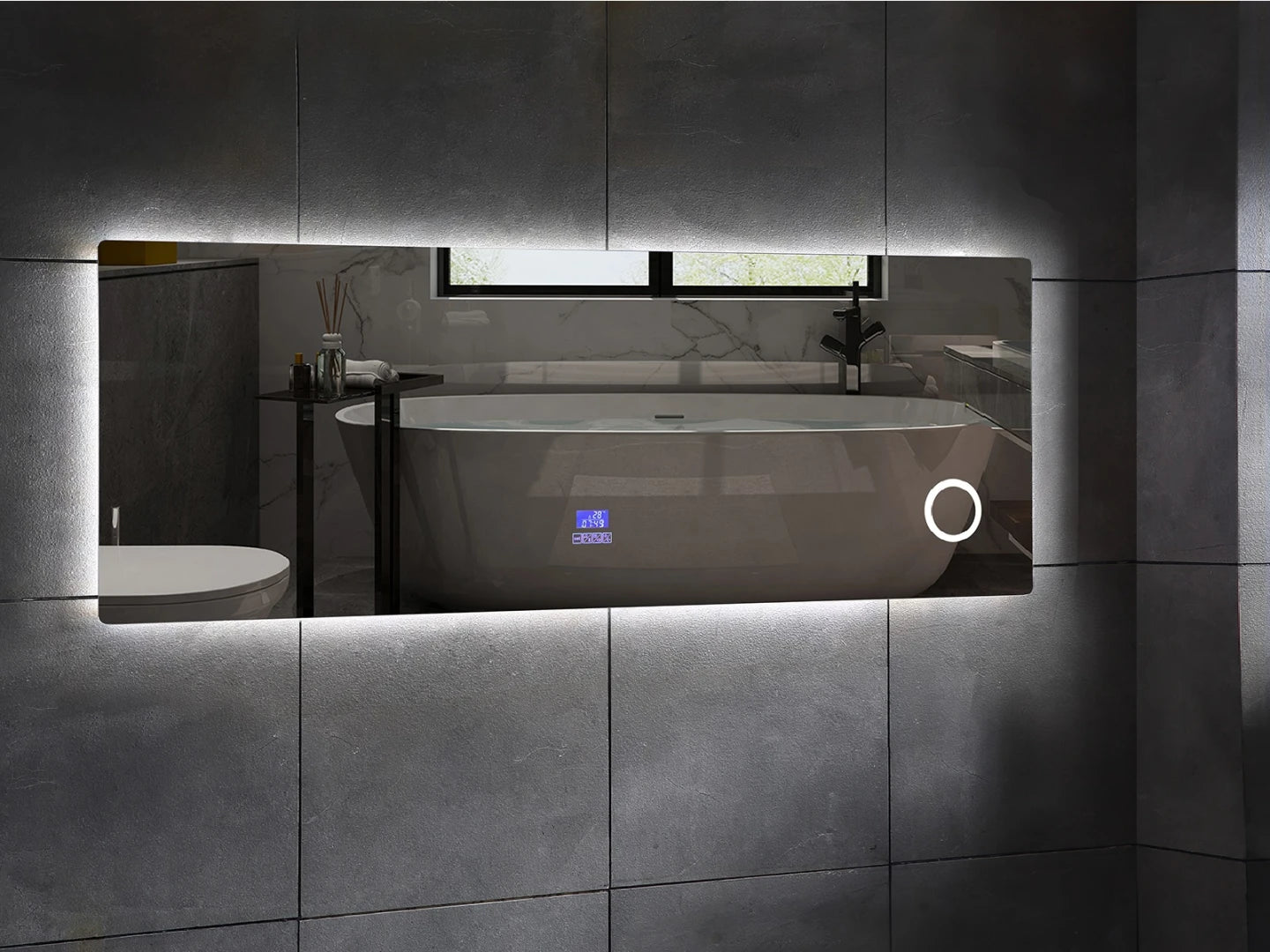 LED Badkamerspiegel - Bluetooth - Yade