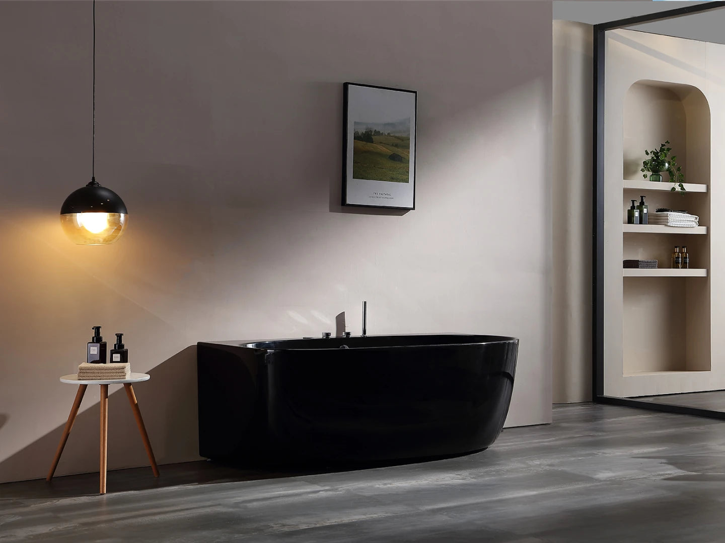 Opbouw massagebad - Borra