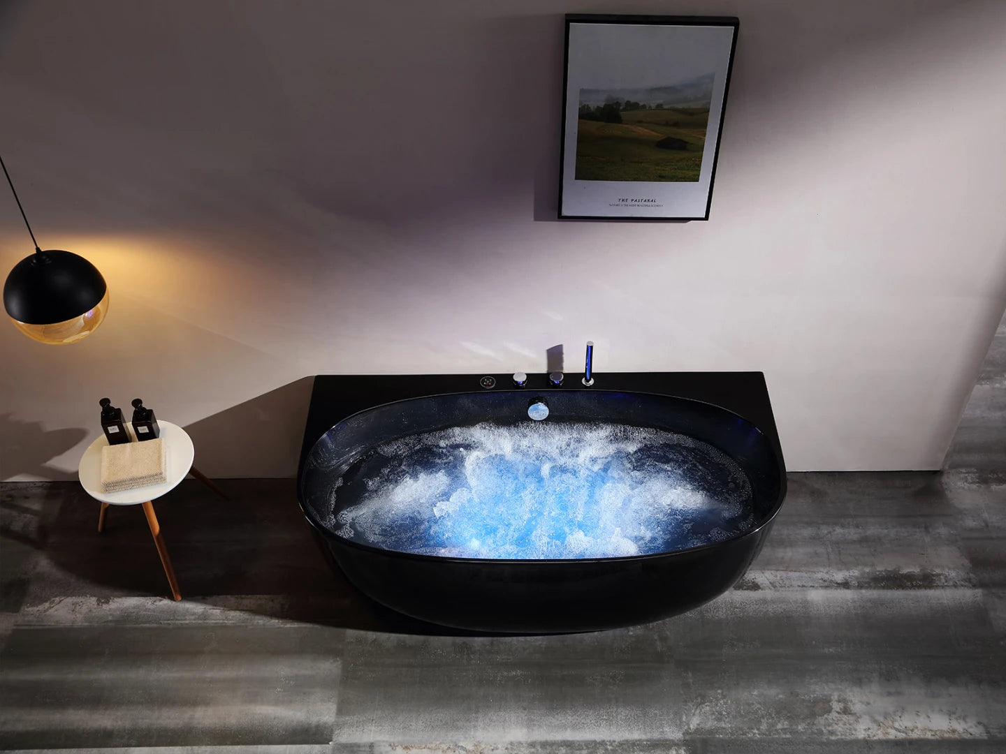 Opbouw massagebad - Borra
