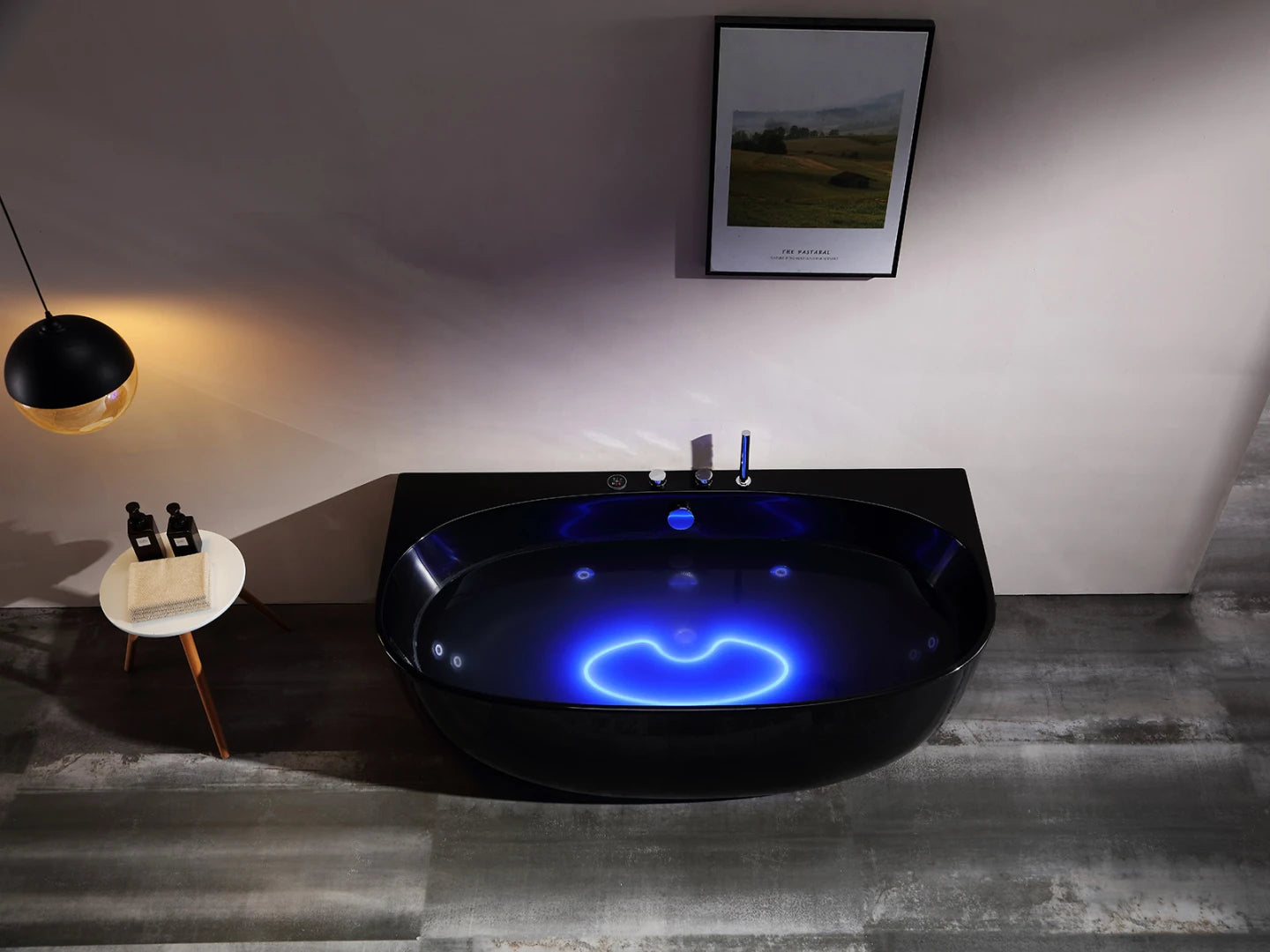 Opbouw massagebad - Borra