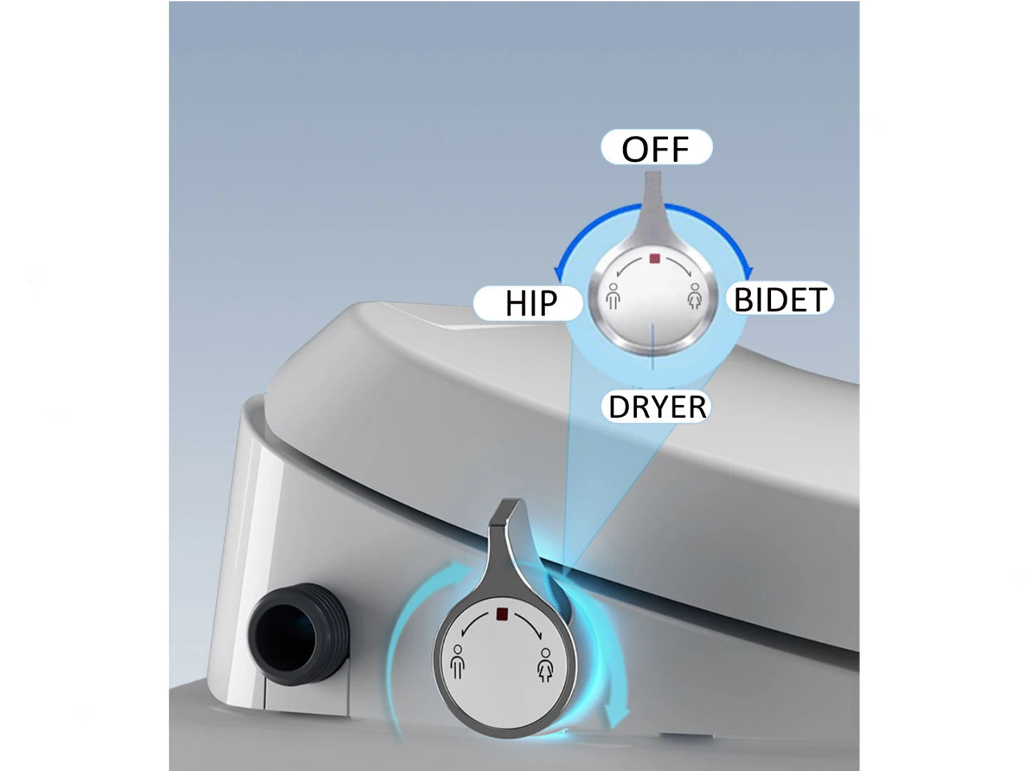 Hangend rimless toilet - Bidet - Portland