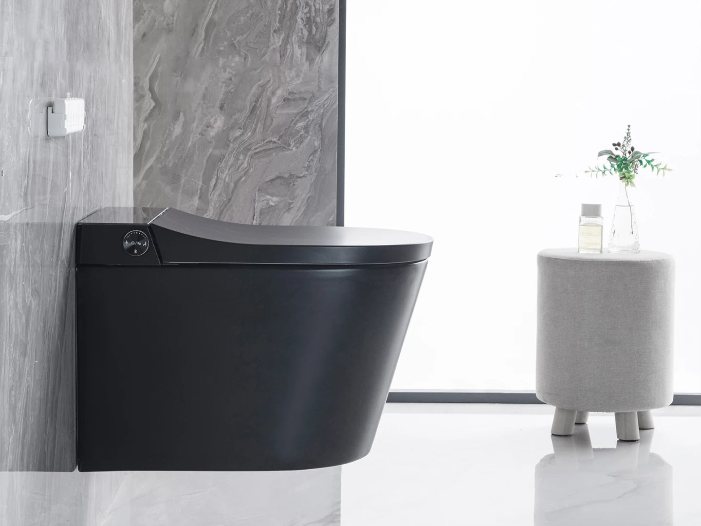 Hangend rimless toilet met reservoir - Bidet - Oakland