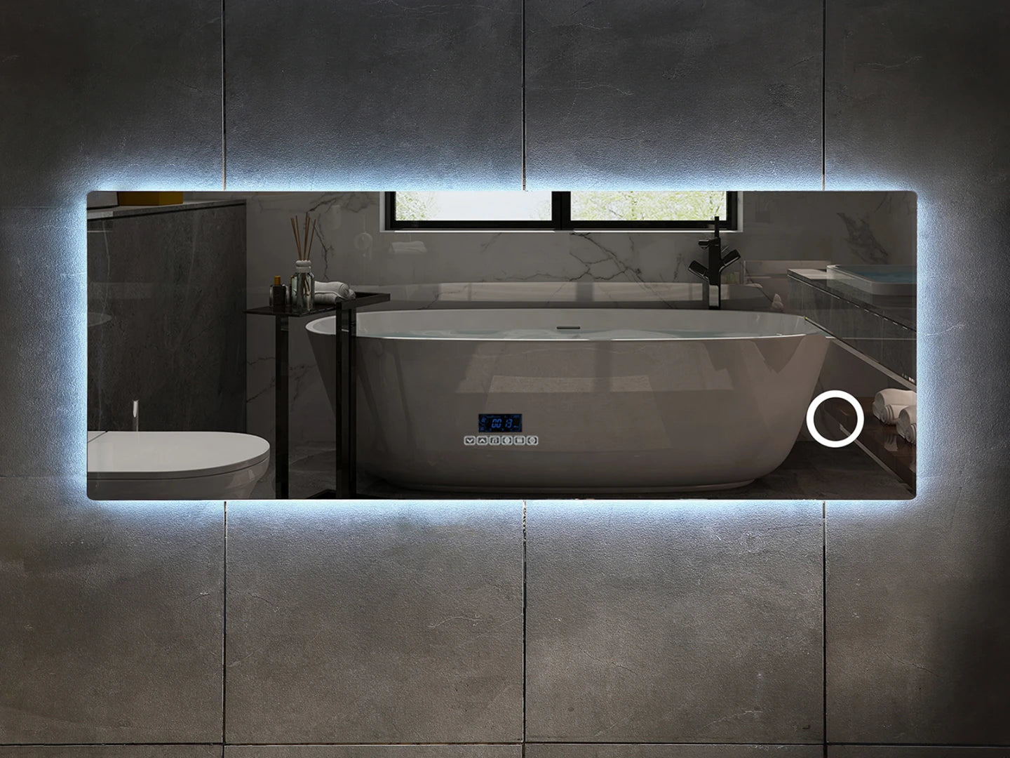 LED Badkamerspiegel - Bluetooth - Yade