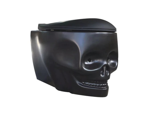 Hangend rimless toilet - Led verlichting - Skull