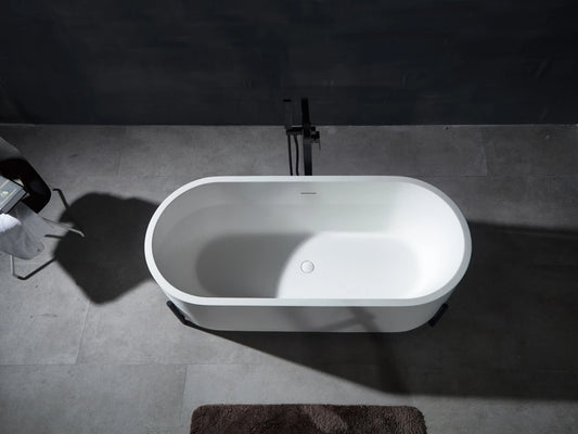 Freestanding bath - Solid surface - Nevil