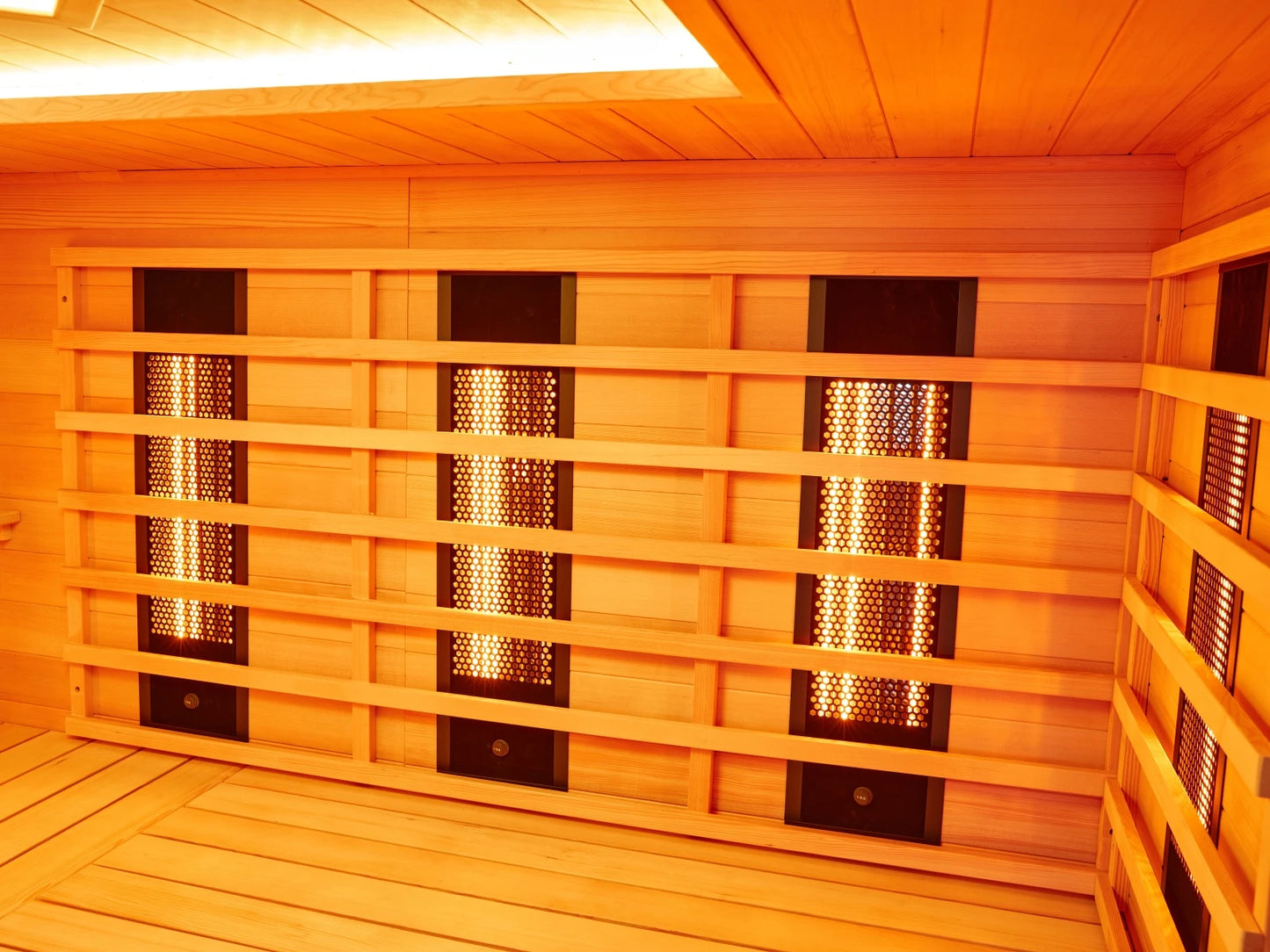 Sauna met infrarood stralers - John