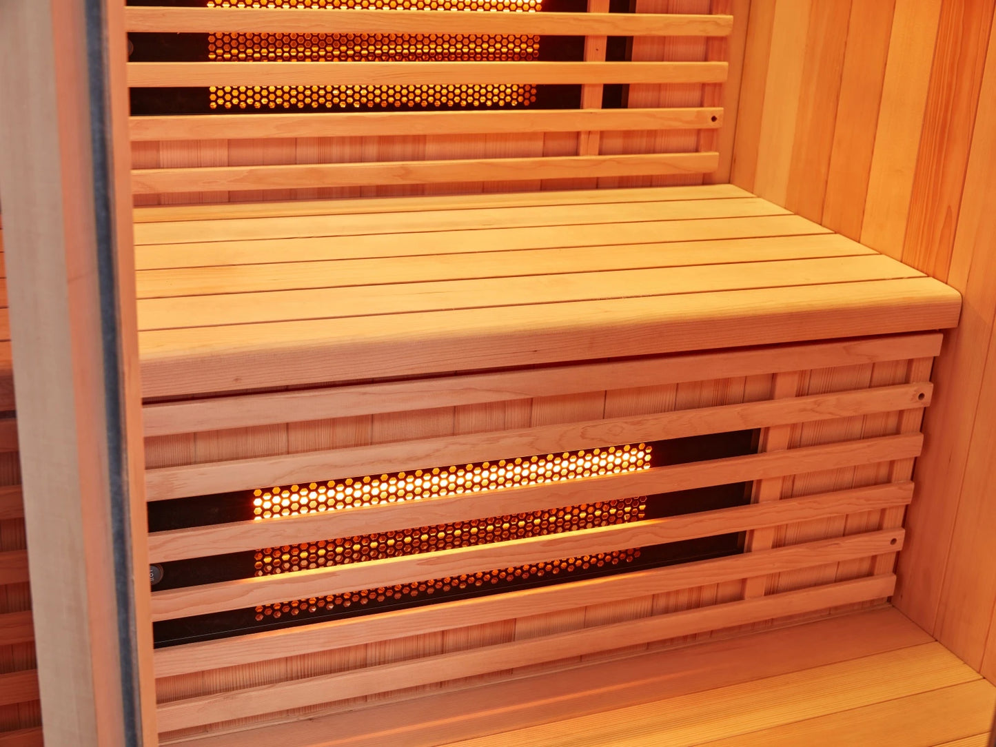 Sauna met infrarood stralers - John