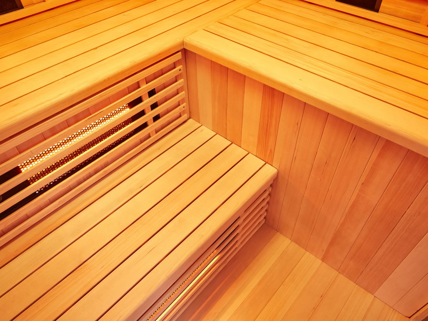 Sauna met infrarood stralers - John