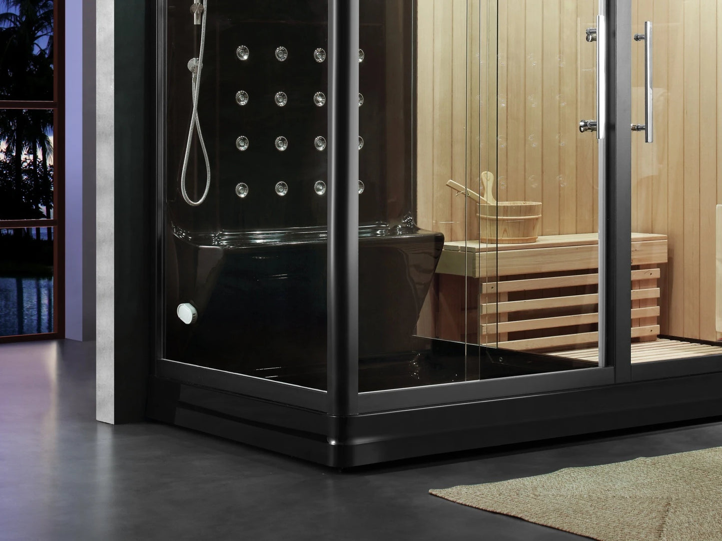 Buhar kabinli sauna - Sol model - Pico