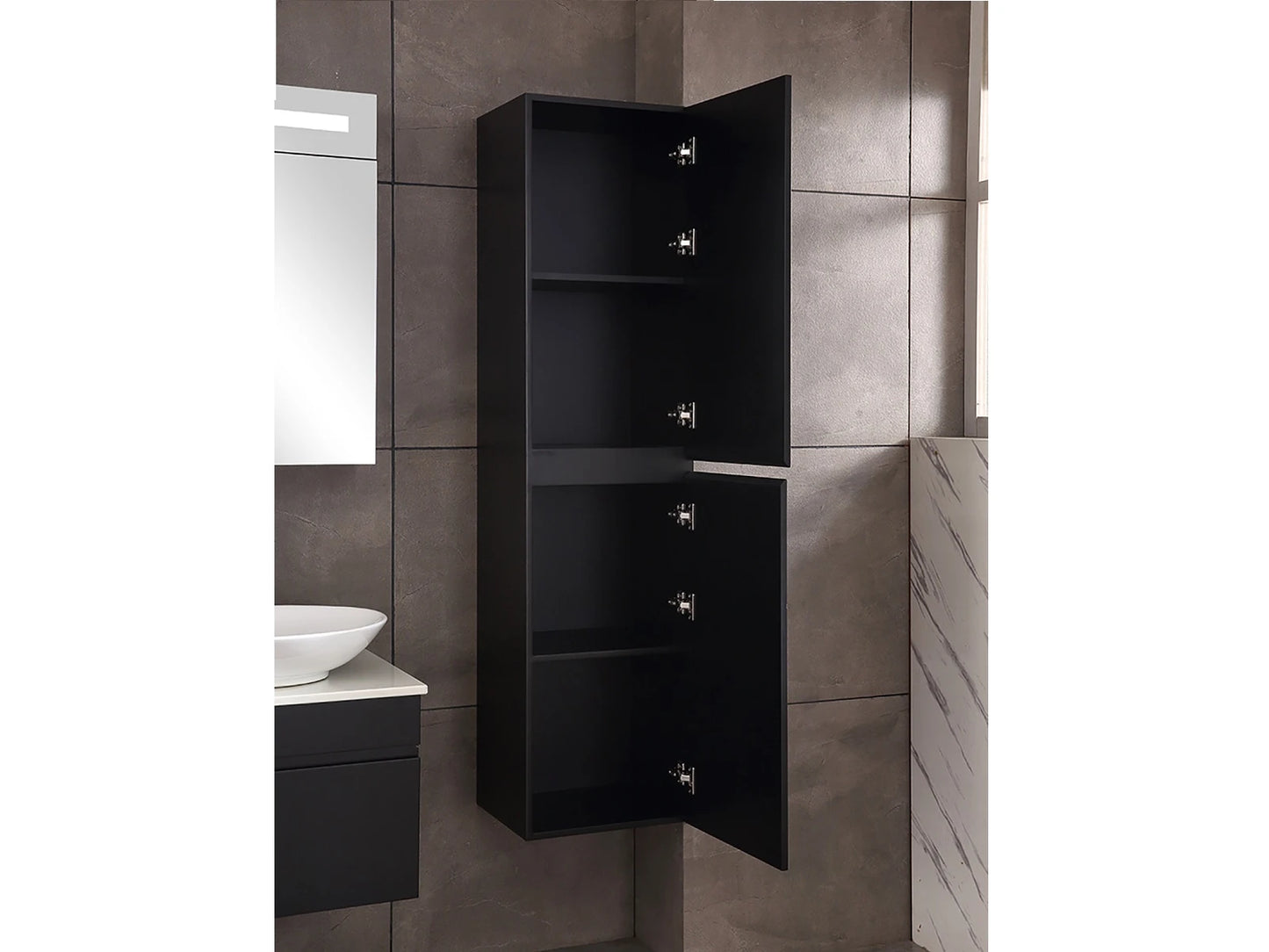Banyo mobilya takımı - 2 duvar dolabı - Greg