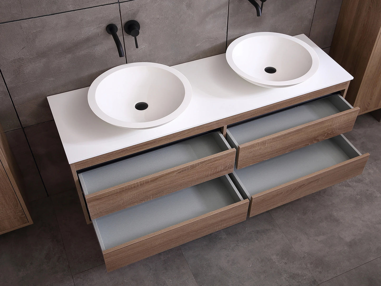 Banyo mobilyası alt dolap - Bradley