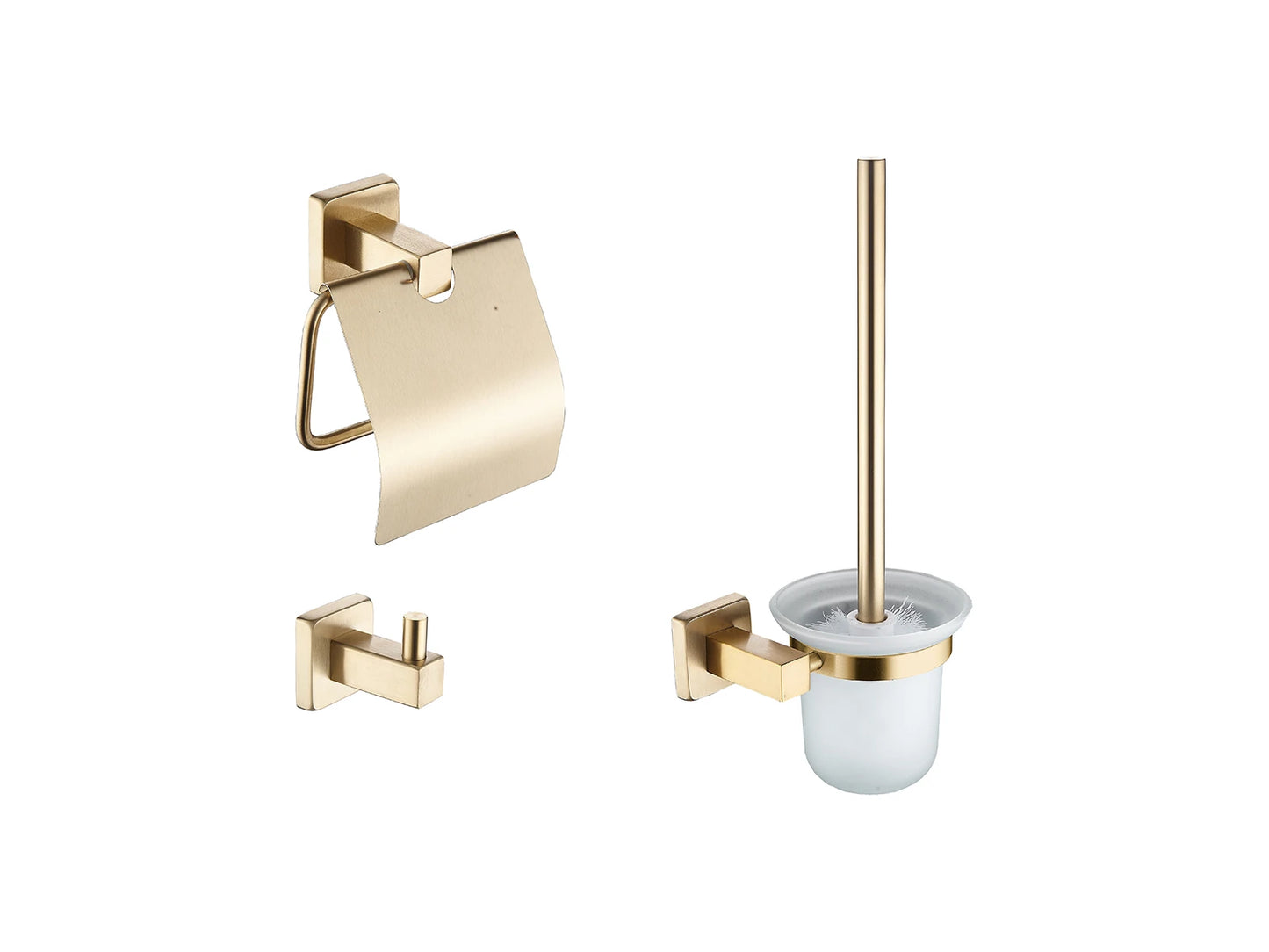 3-delig toiletaccessoires set - Duke
