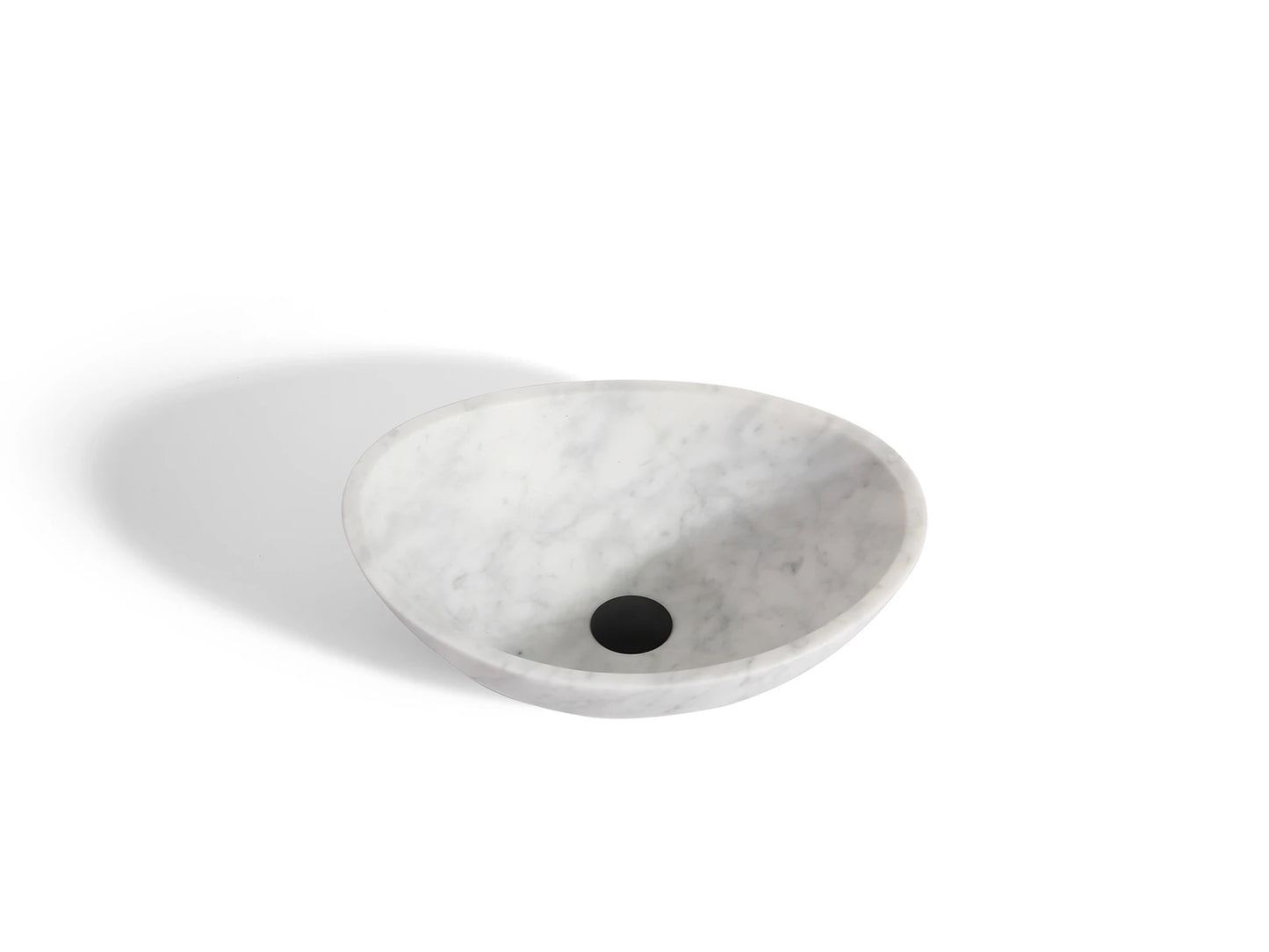 Countertop washbasin - Carrara marble - Seirra