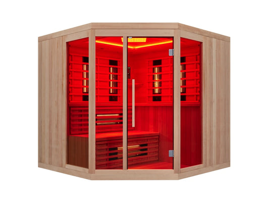Sauna met infrarood stralers - John