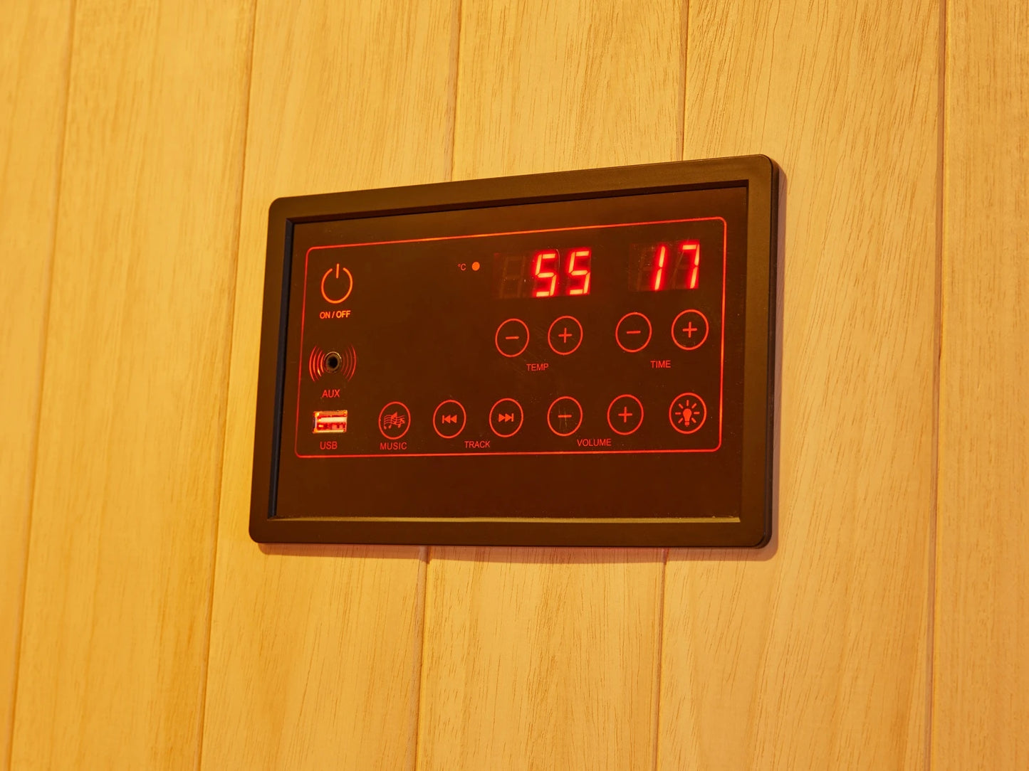 Sauna met infrarood stralers - Jacky