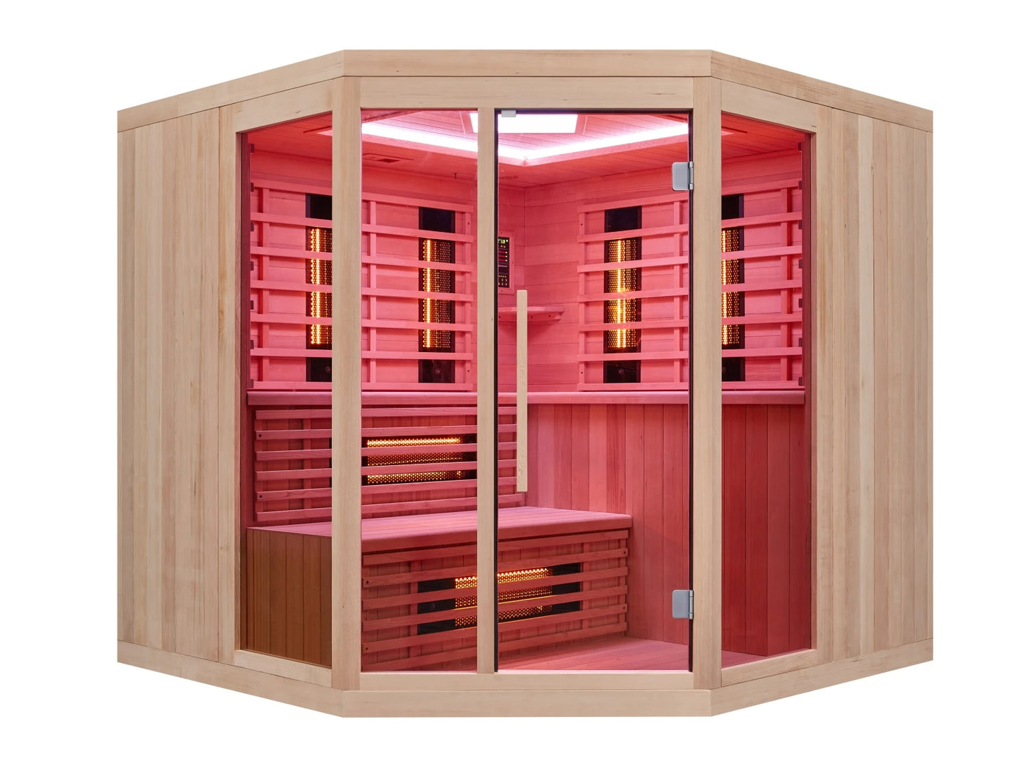 Sauna met infrarood stralers - John
