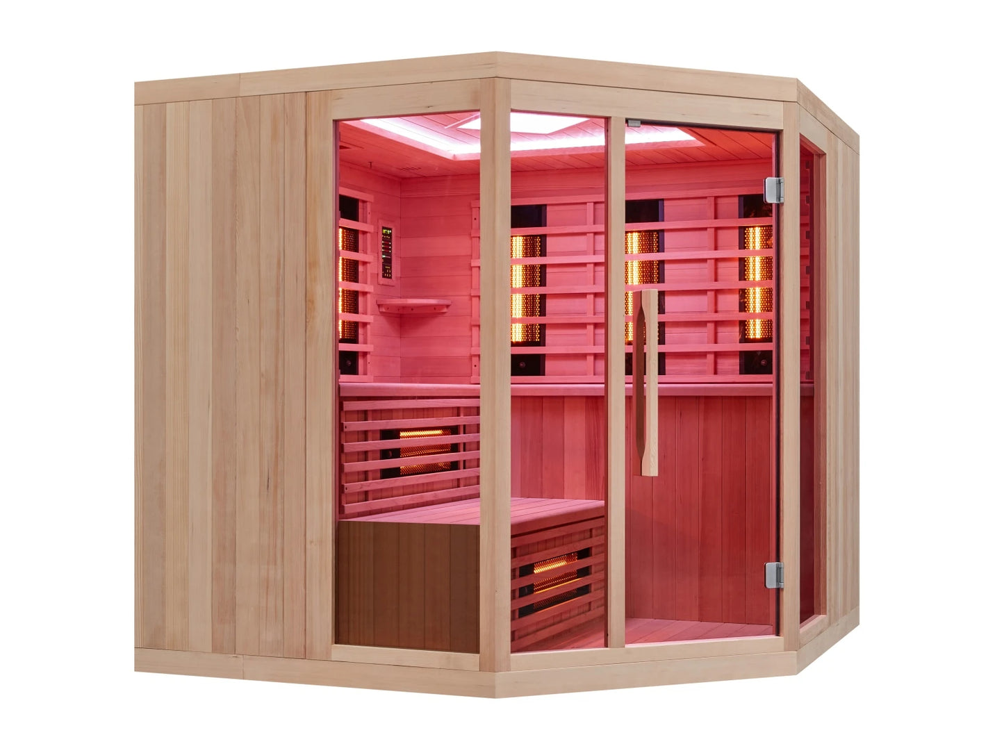 Sauna met infrarood stralers - John