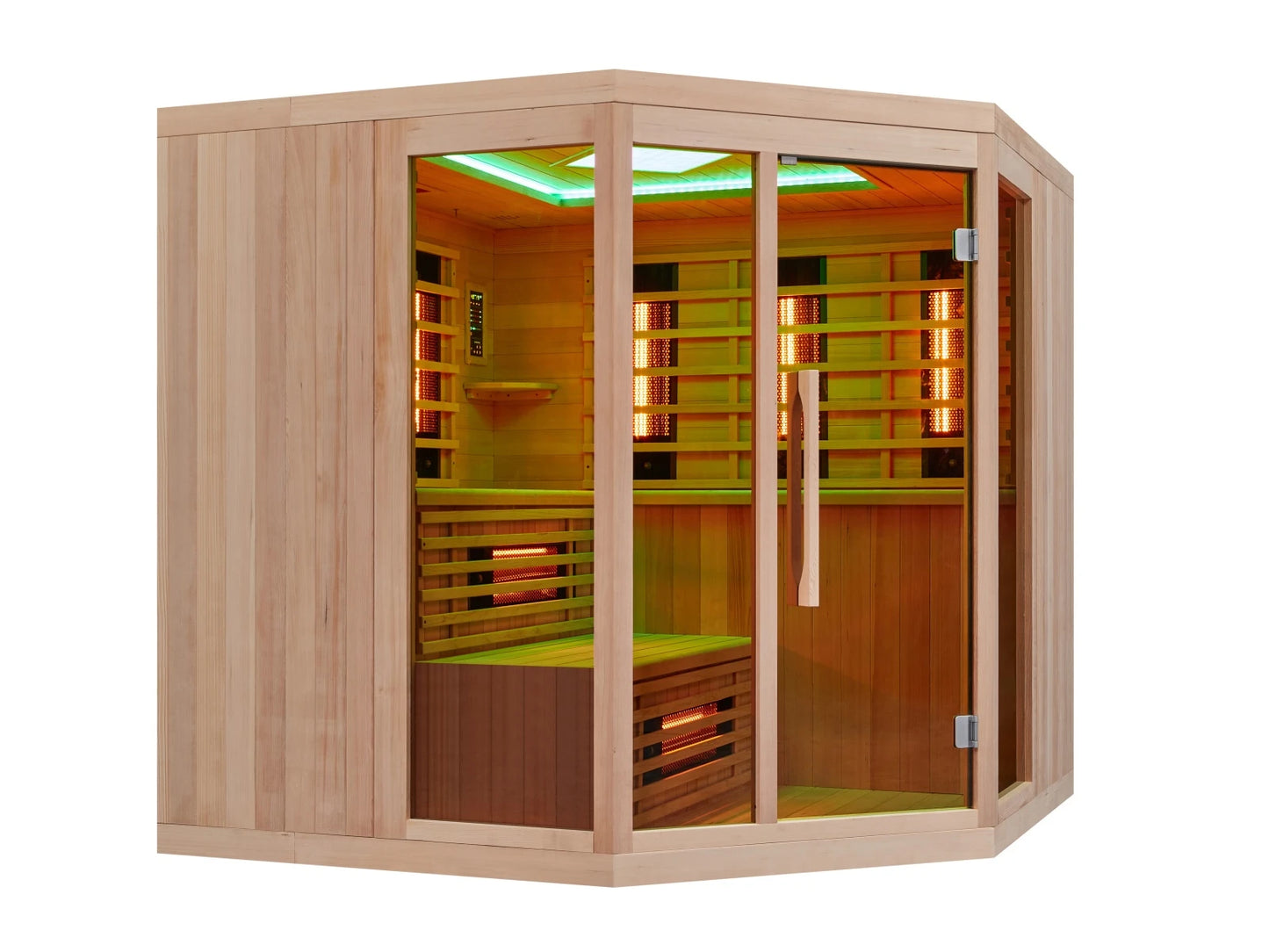 Sauna met infrarood stralers - John