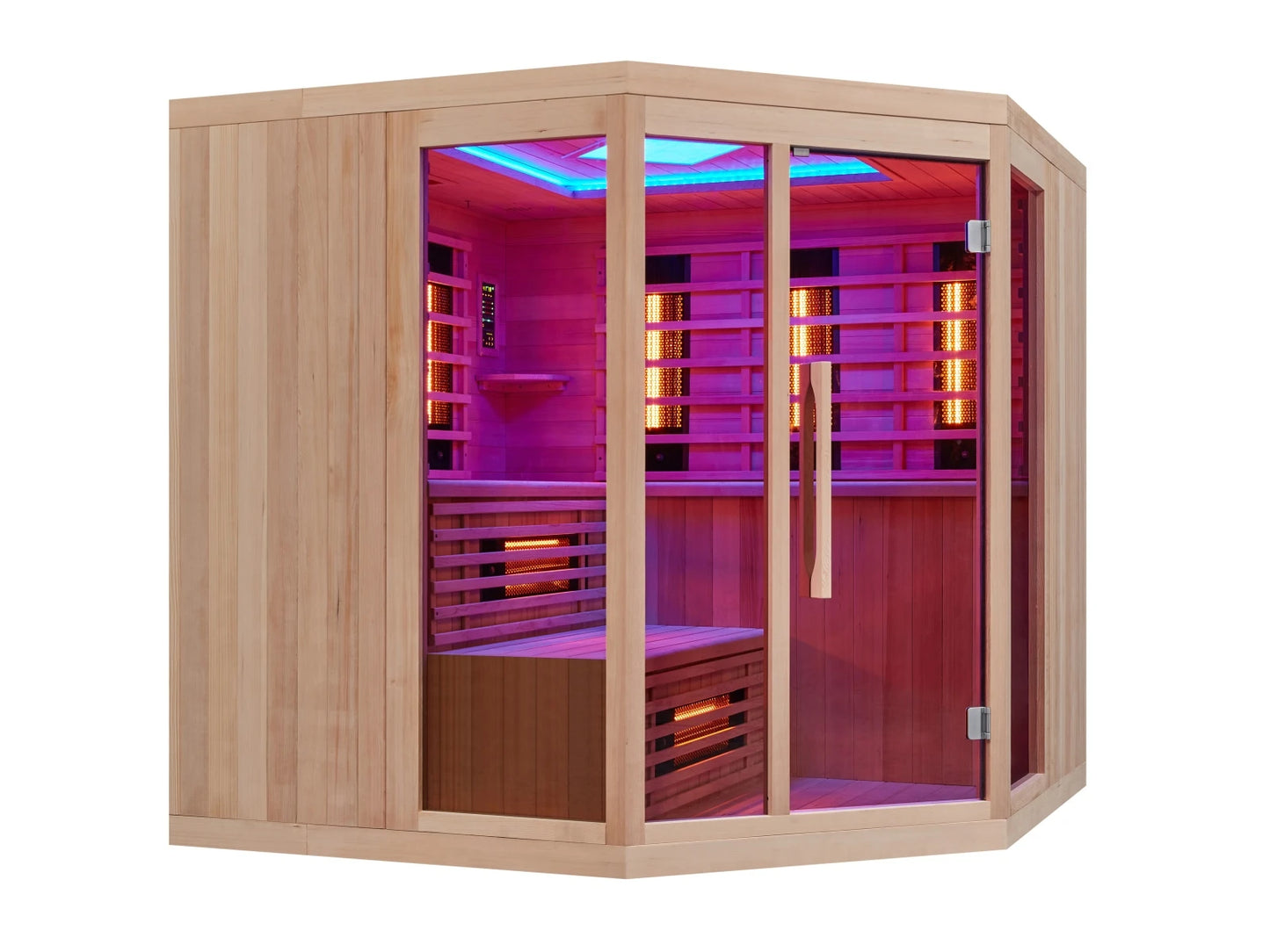 Sauna met infrarood stralers - John