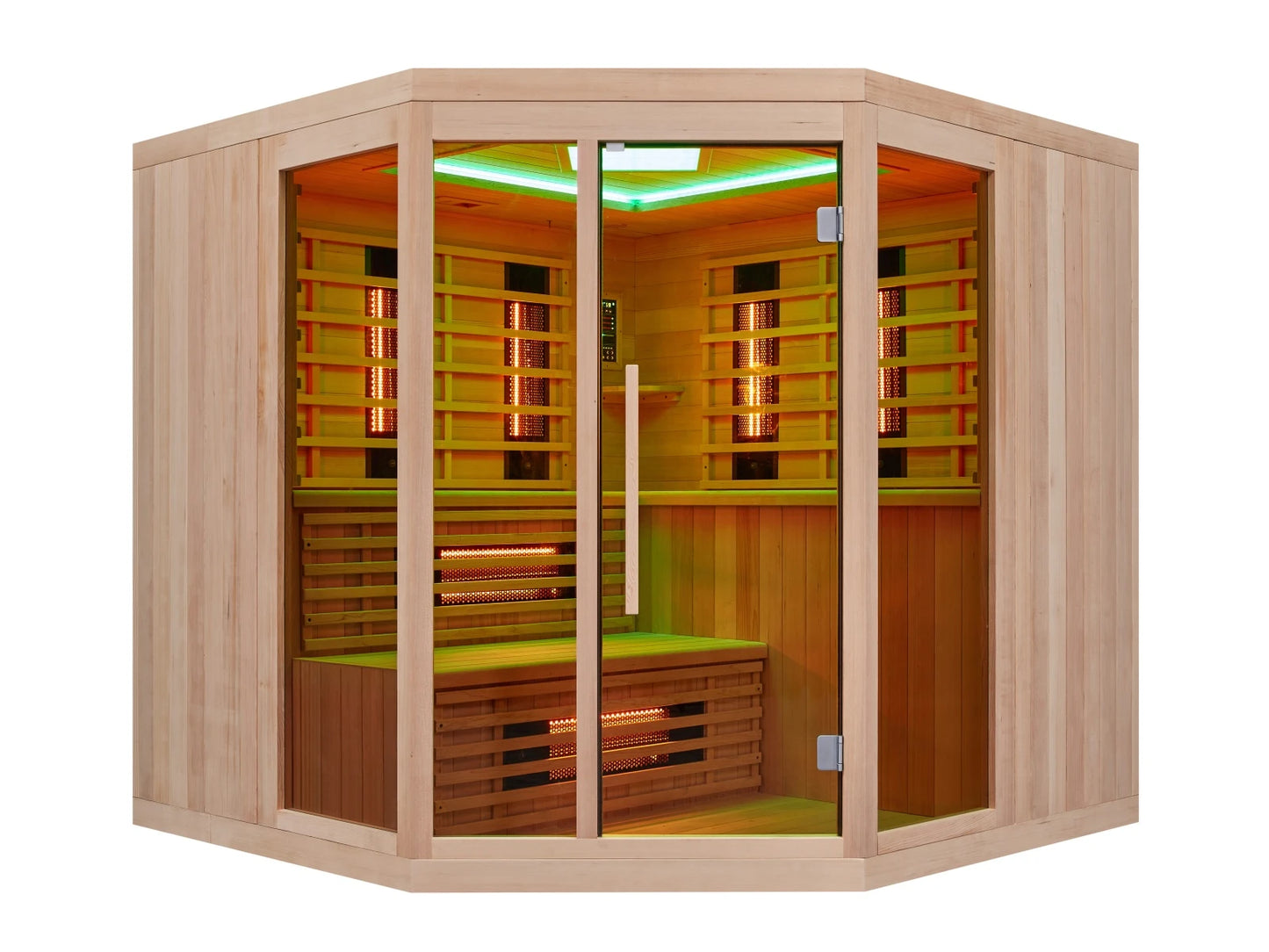 Sauna met infrarood stralers - John