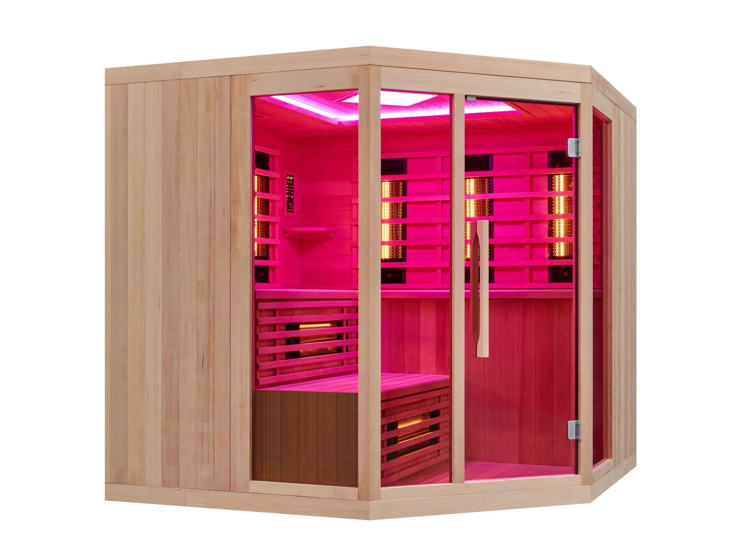 Sauna met infrarood stralers - John