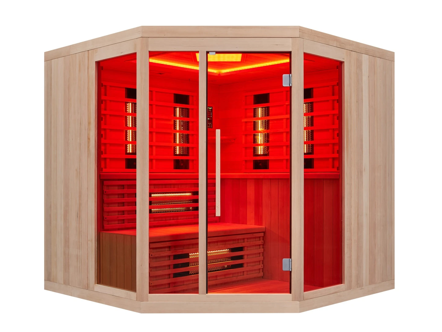 Sauna met infrarood stralers - John