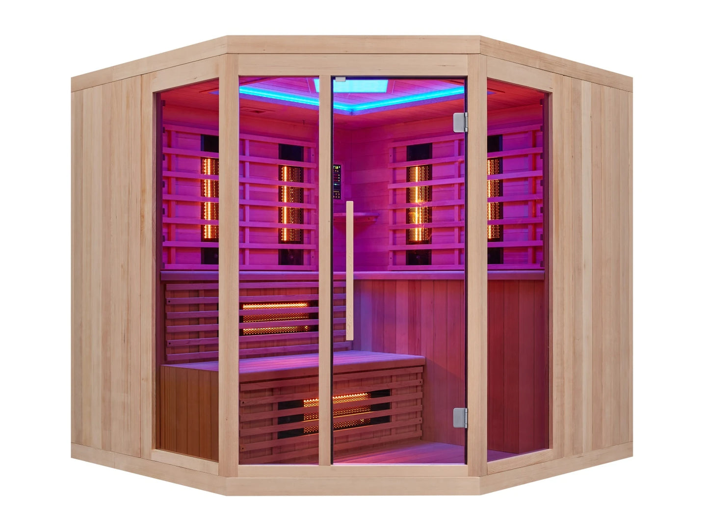 Sauna met infrarood stralers - John