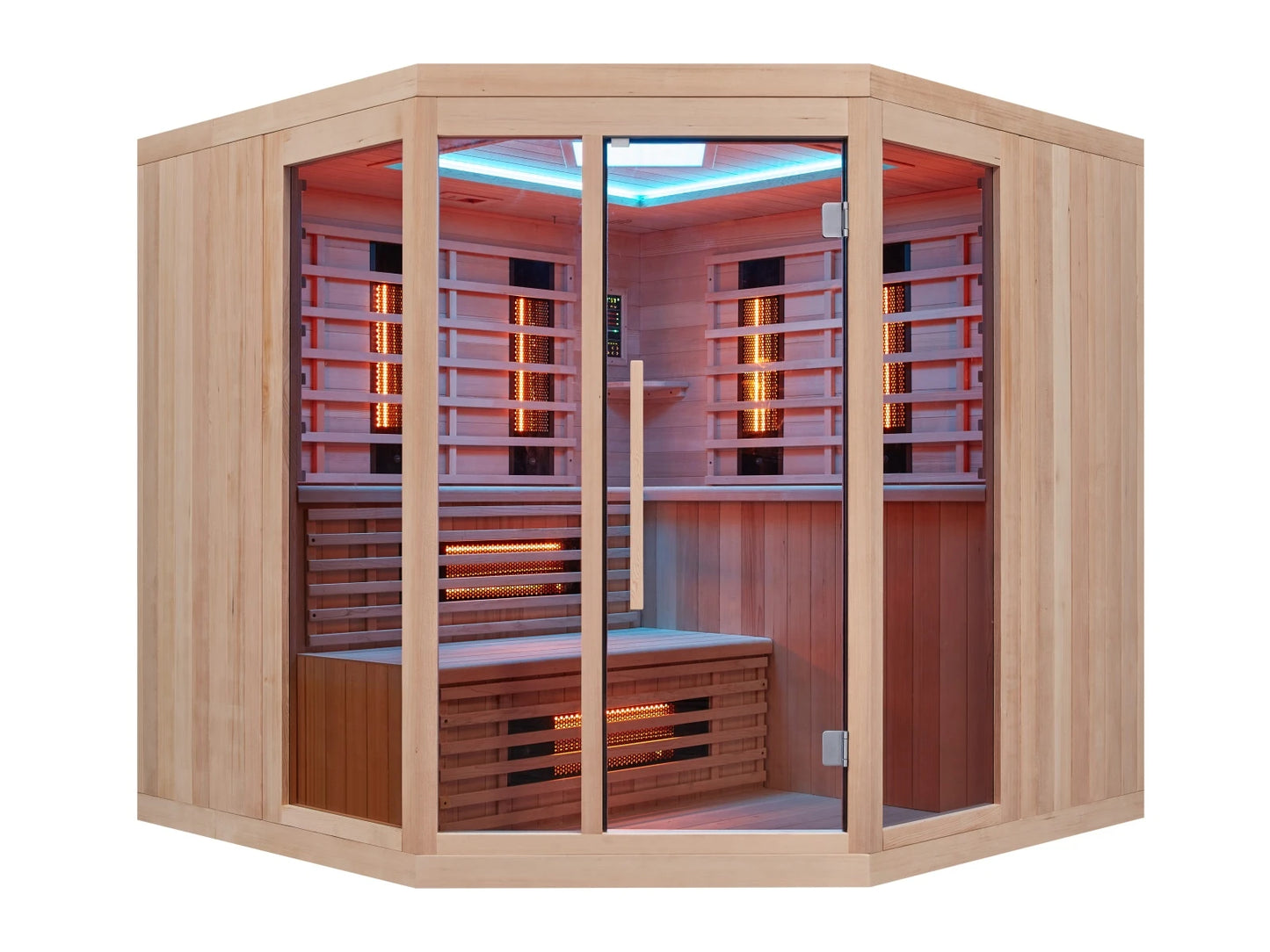 Sauna met infrarood stralers - John