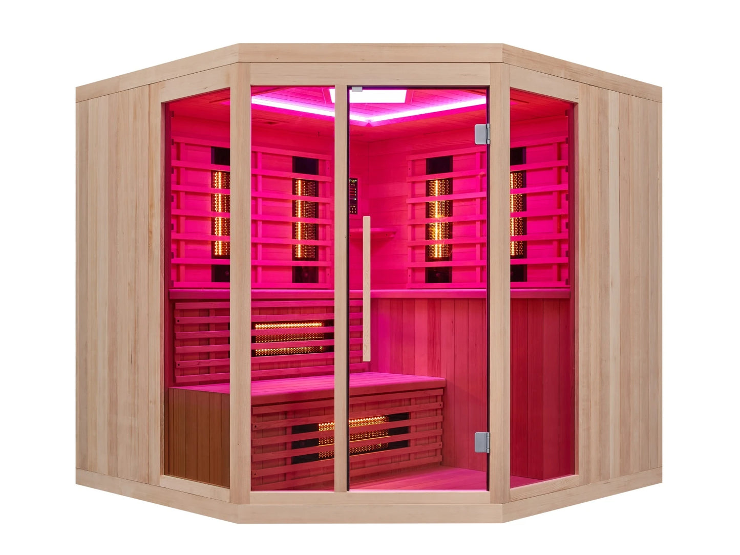 Sauna met infrarood stralers - John