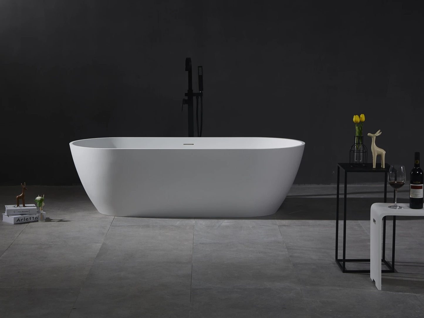 Freestanding bath - Solid surface - Kody