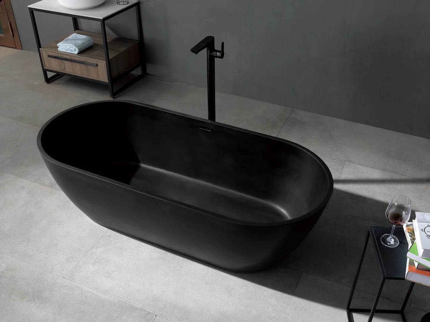 Freestanding bath - Solid surface - Kody