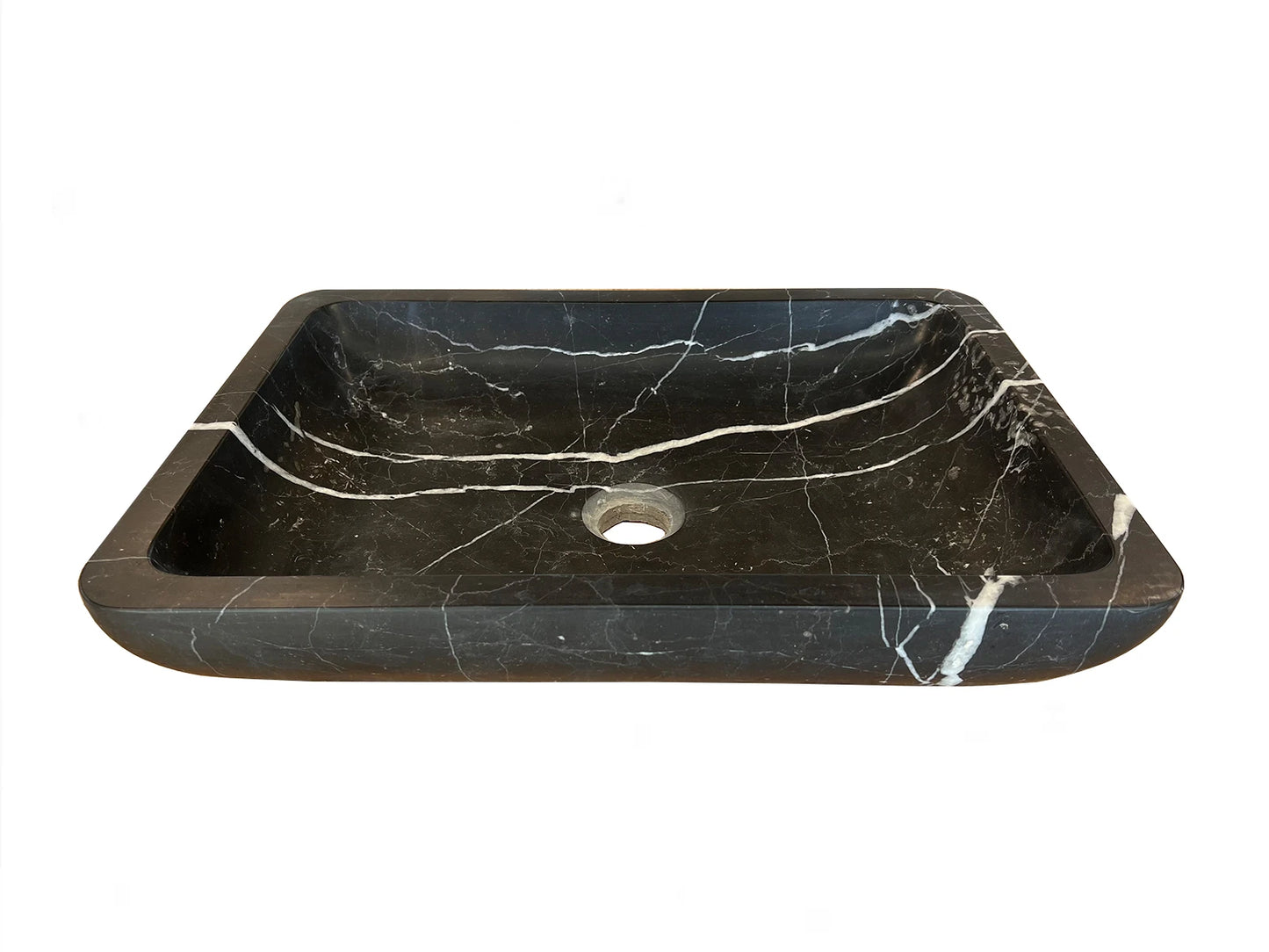 Tezgah üstü lavabo - Carrara mermer - Feroz