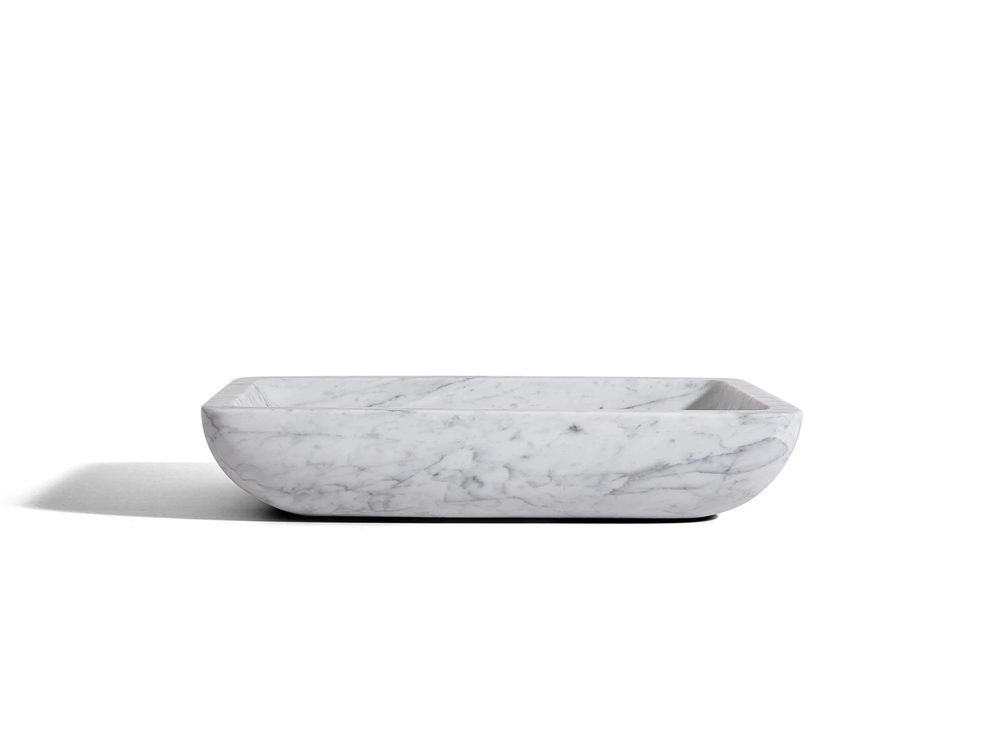 Tezgah üstü lavabo - Carrara mermer - Feroz