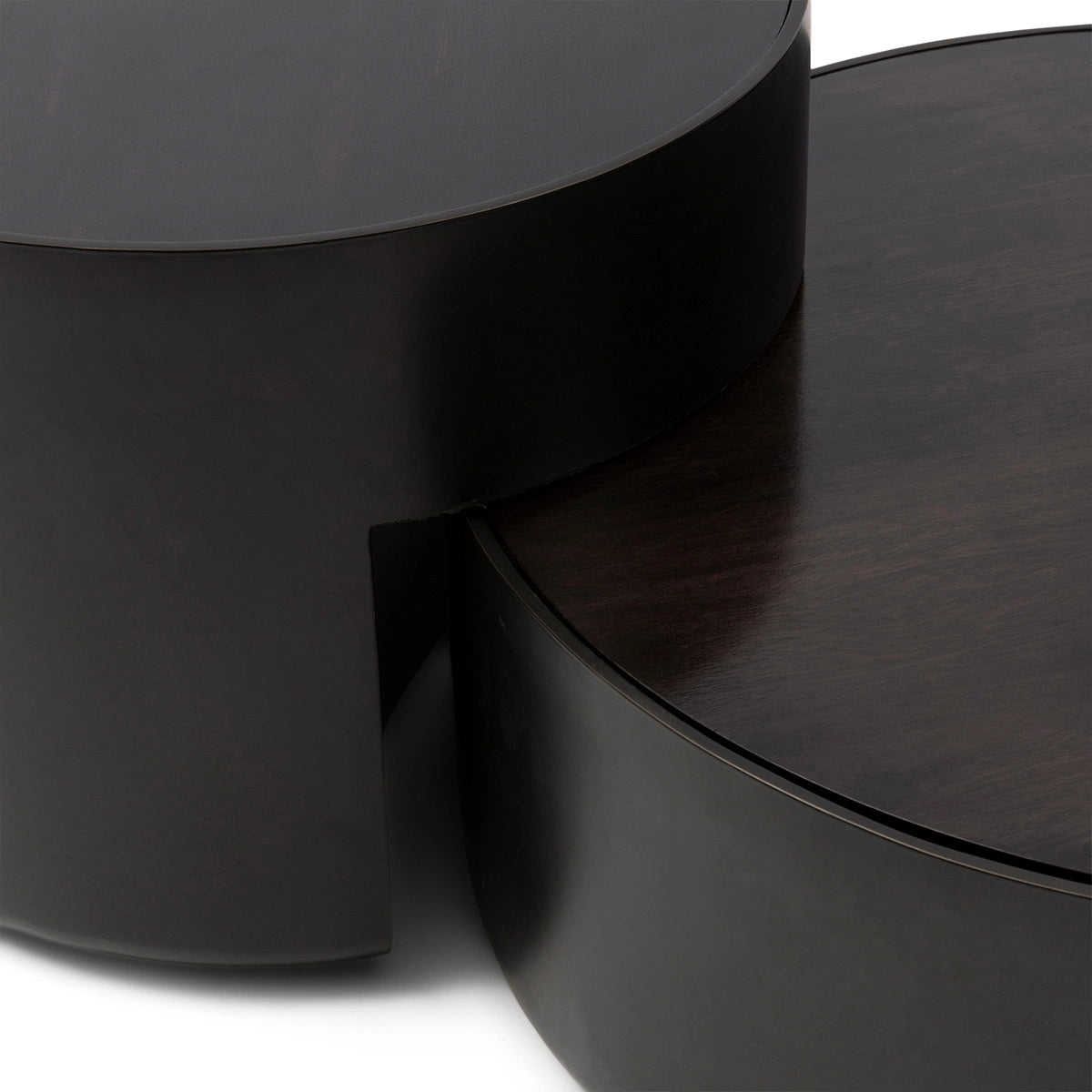 Rivièra Maison Coffee Table Hollywood Hills Black Set of 2