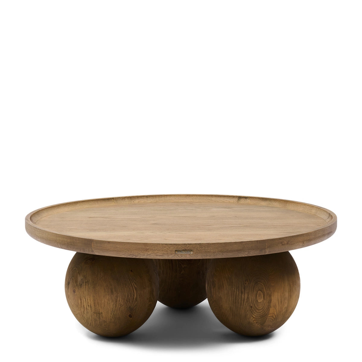 Riviera Maison Coffee Table Rockefeller Oak Ø100cm