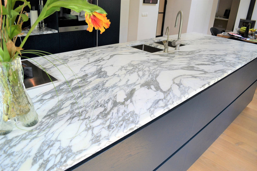 Arabescato marmer Keukenblad