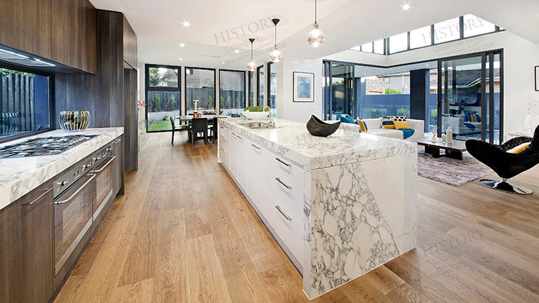 Arabescato marmer Keukenblad