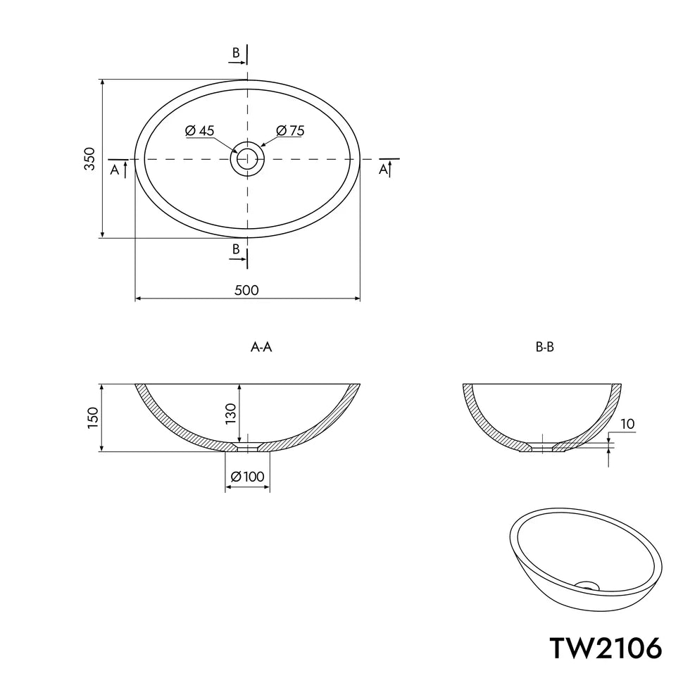 Lavabo TW2106